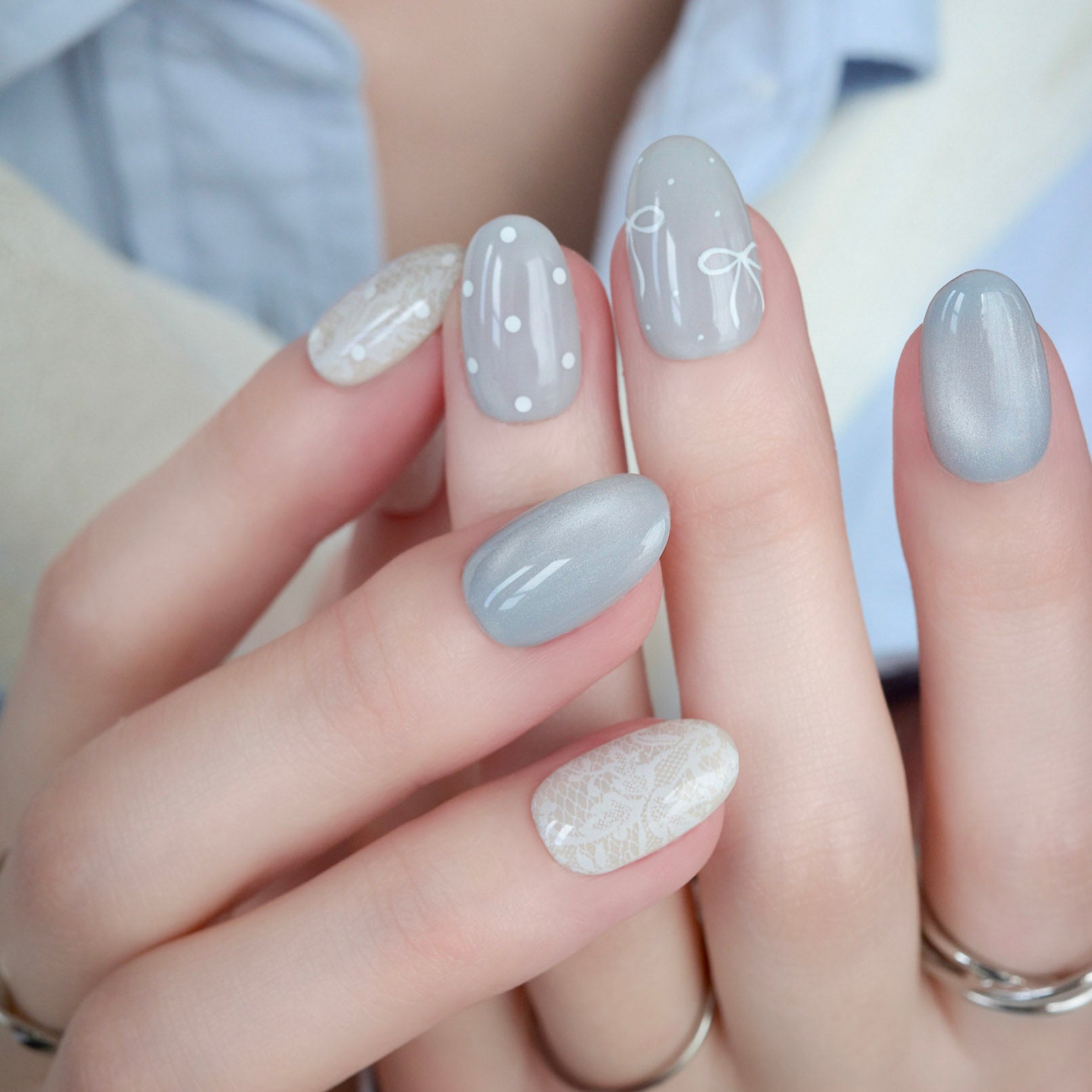 Powder Blue Lace
