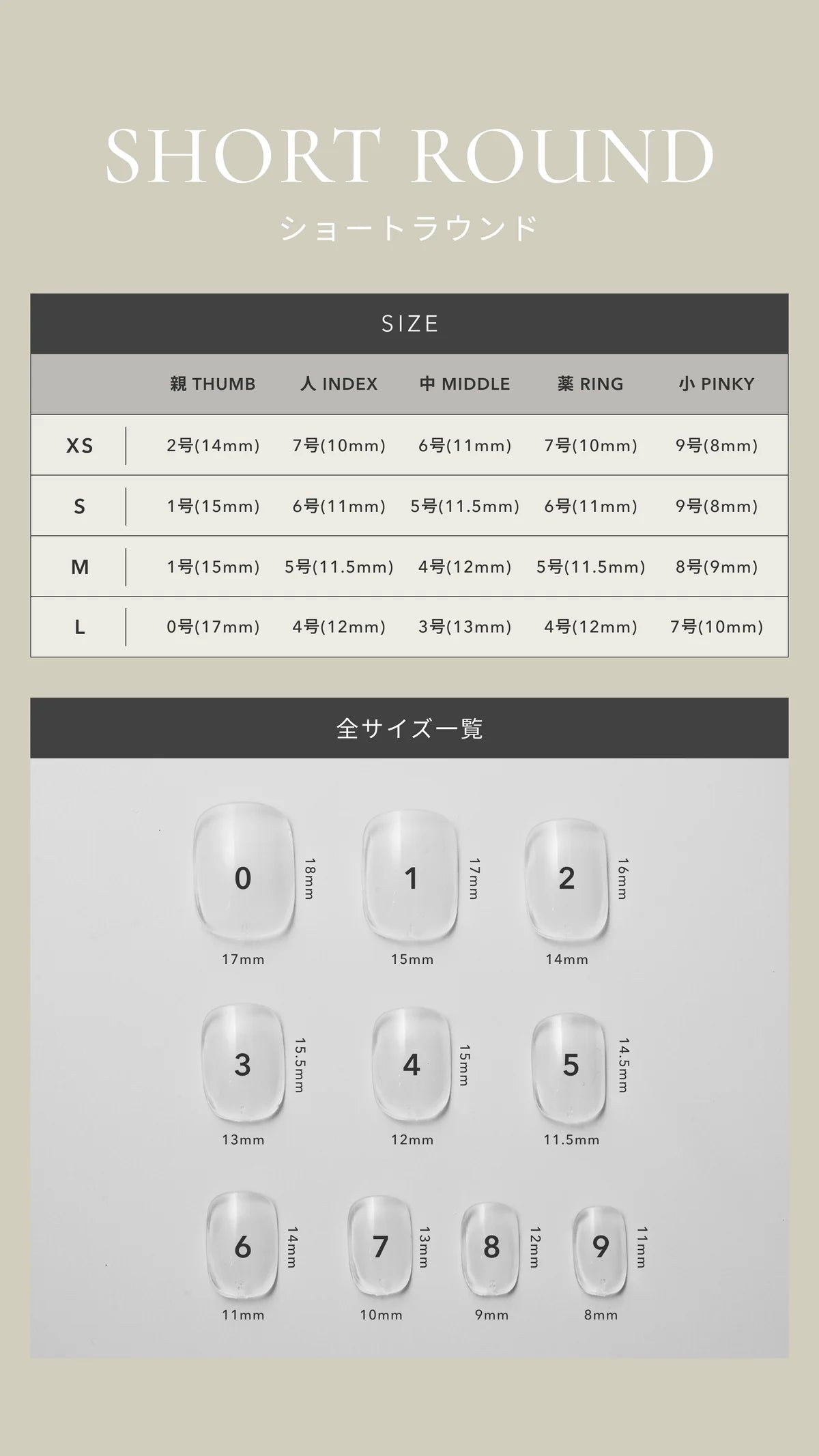 サイズ確認チップ(即日発送&実質無料)