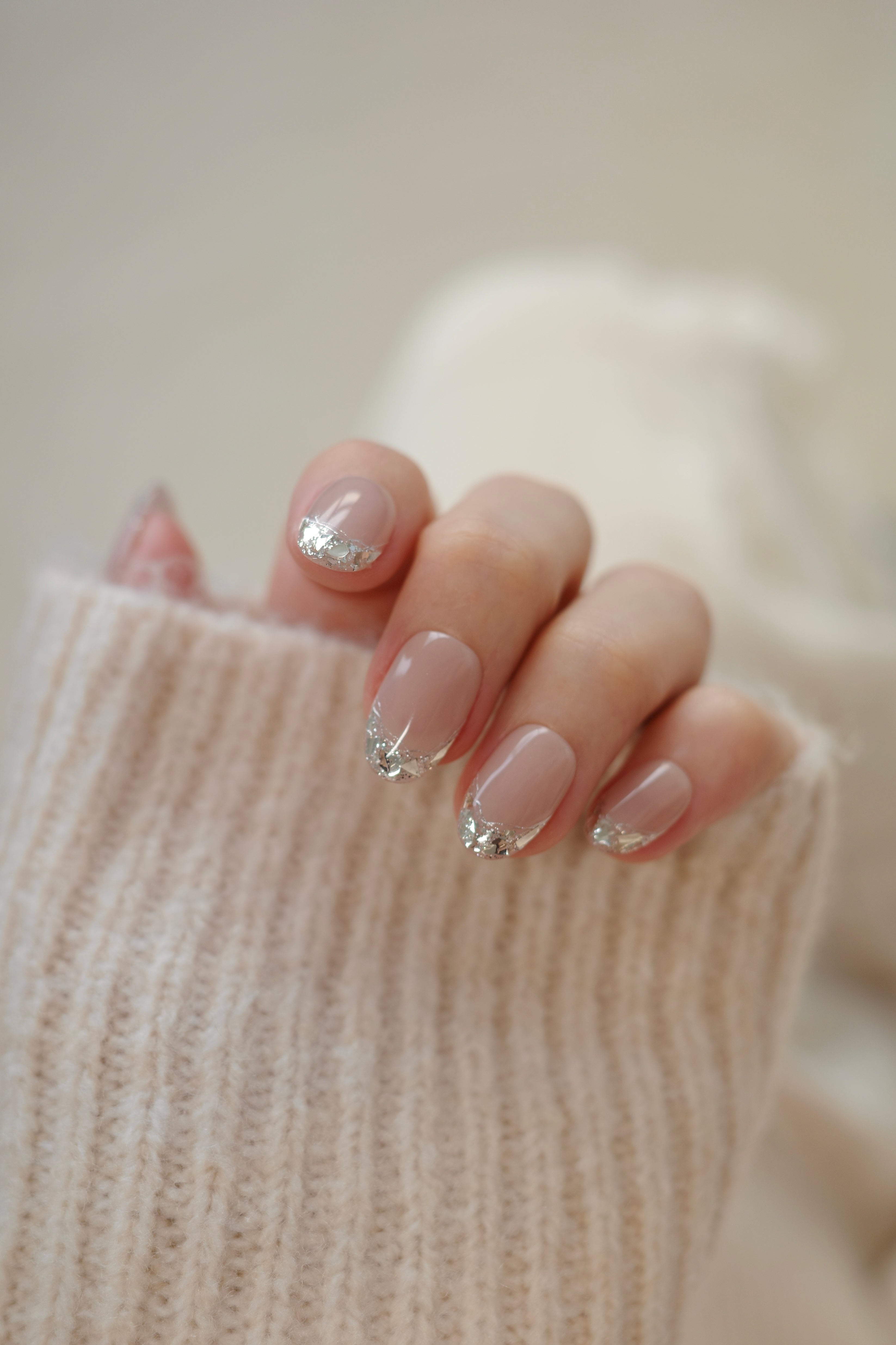 Glass French Nude