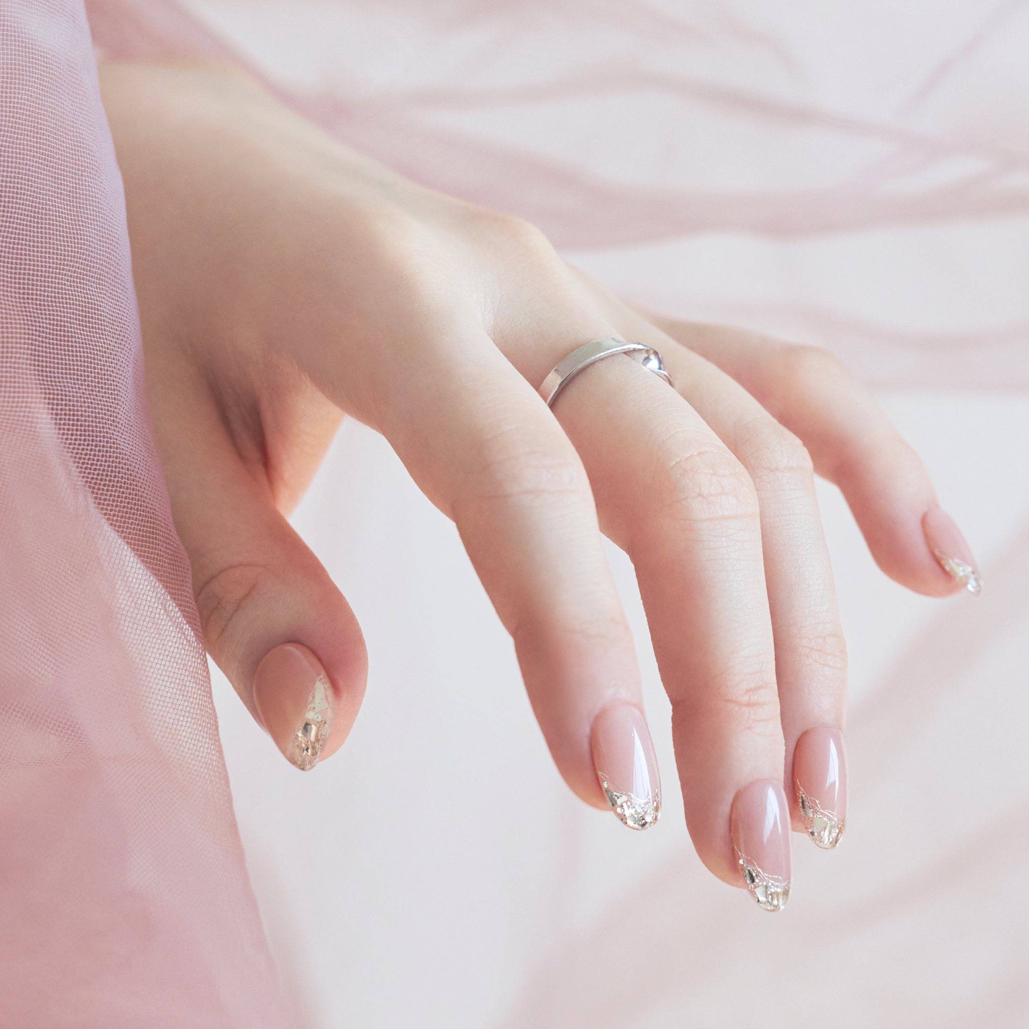 Glass French Nude