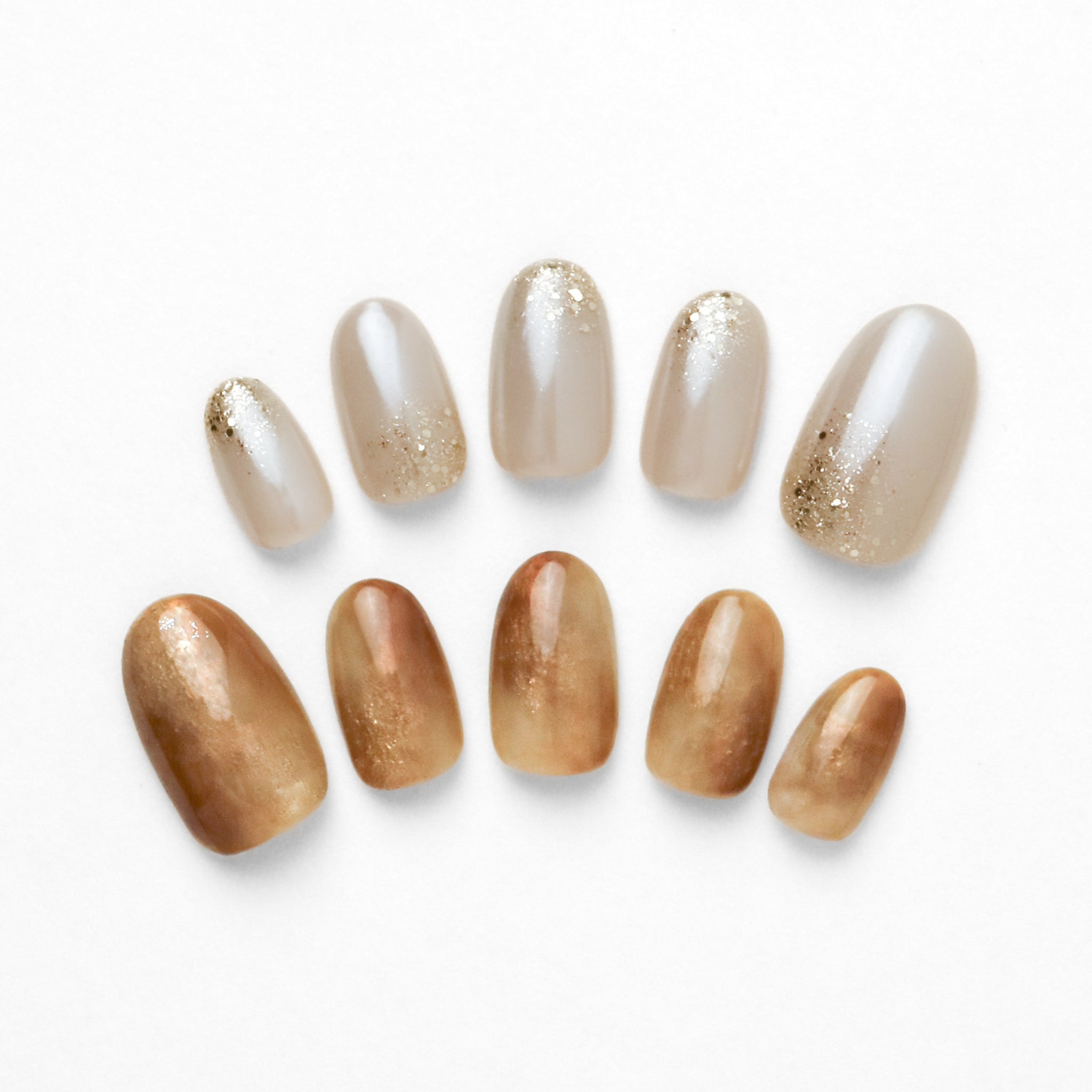 EVERNAIL K Maple Custard ネイルチップ　付け爪 K Maple Custard