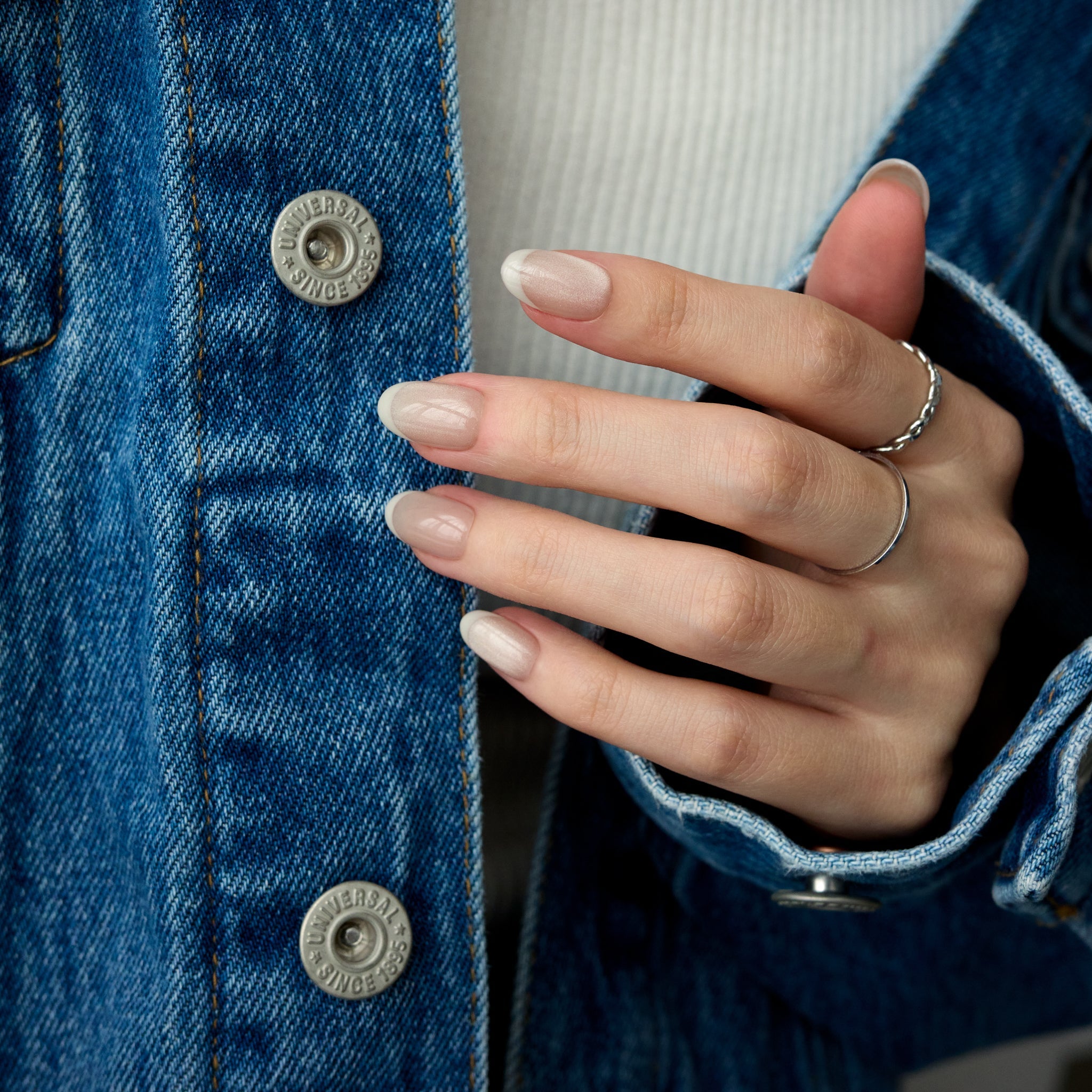 K Milky White French