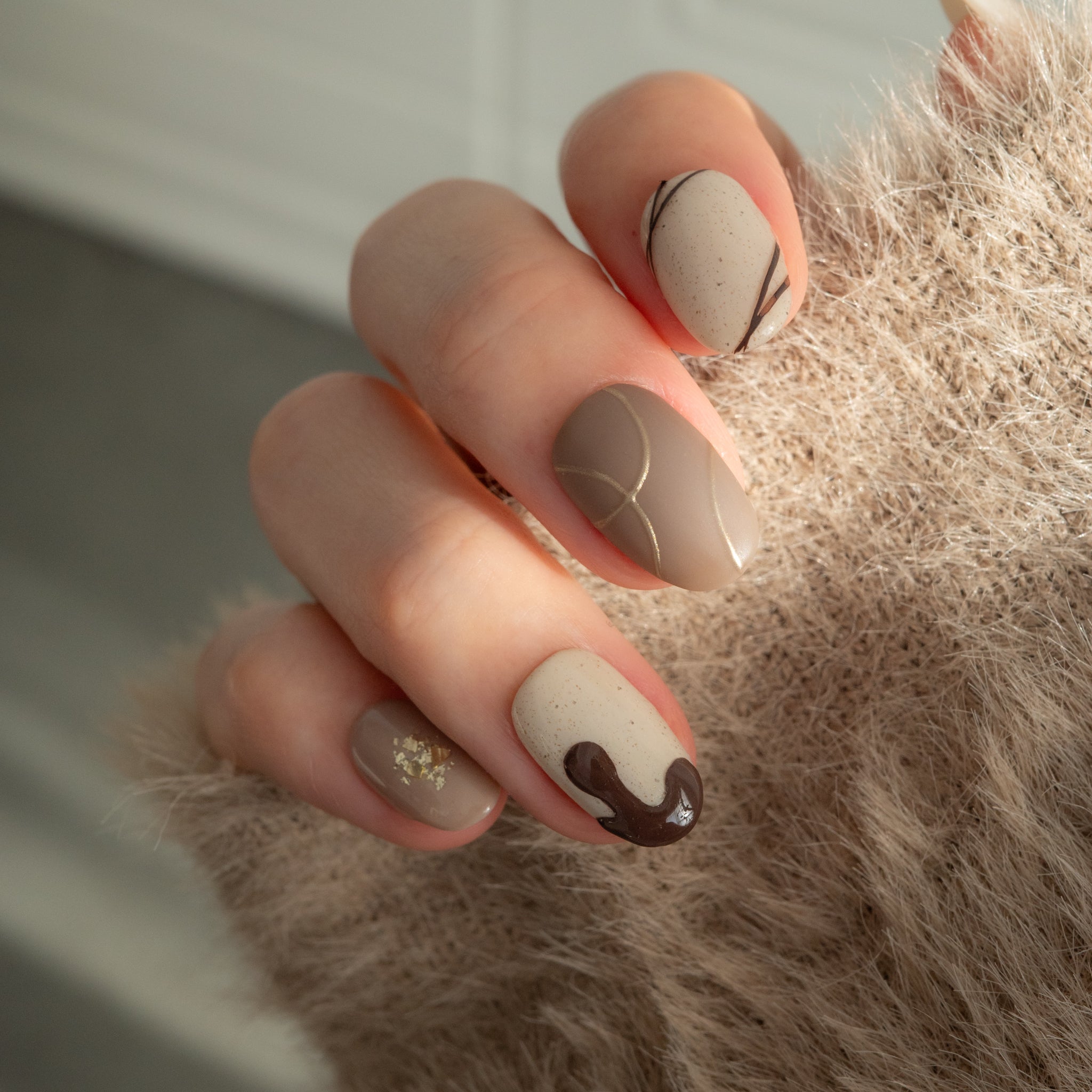 ネイルケア EVERNAIL ネイルチップ ミディアムアーモンド