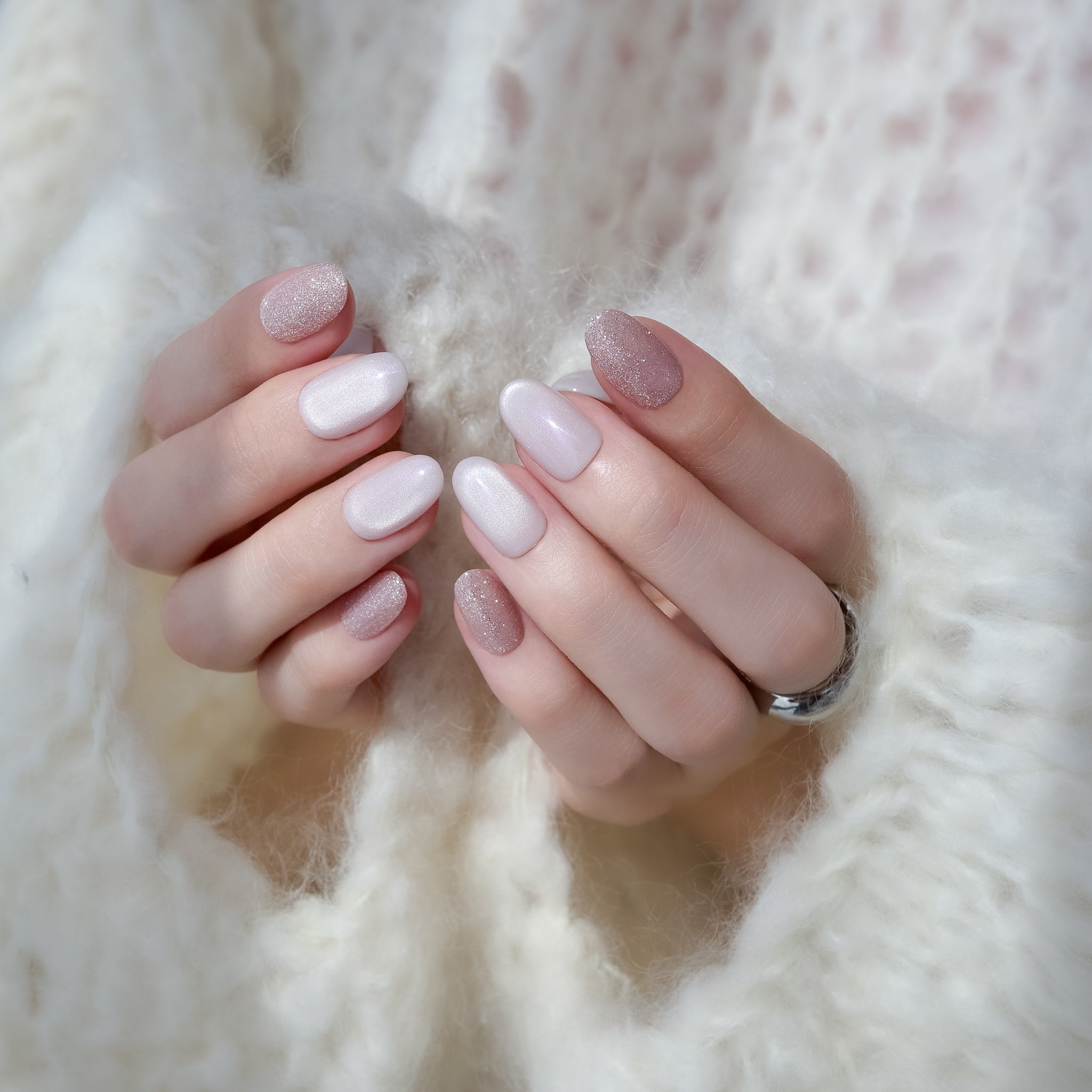 EVERNAIL ネイルチップ Sakura Mousse RS/S K Sakura Mousse