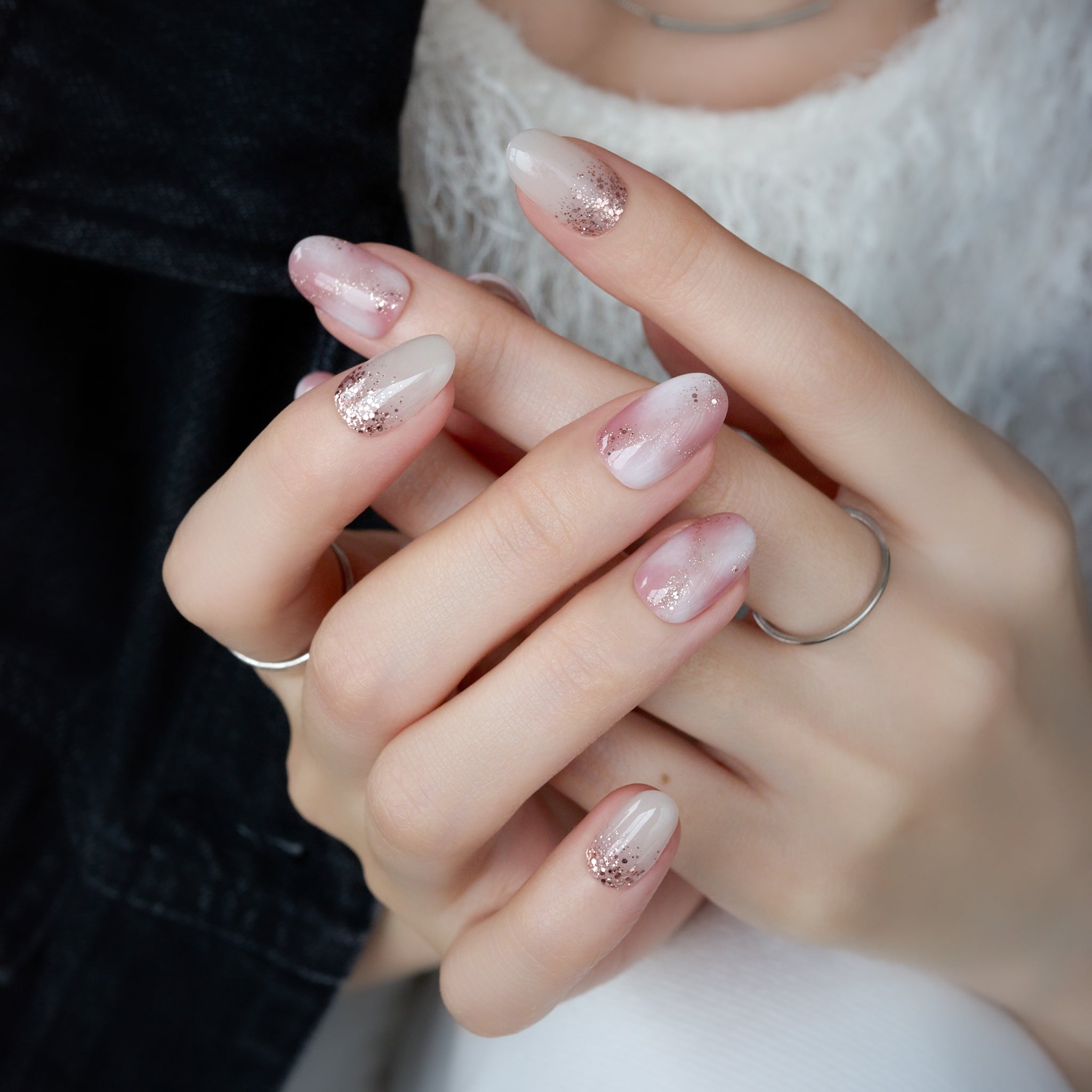 エバーネイル　Fig Cream ジェルネイルチップ Ichigo Cream