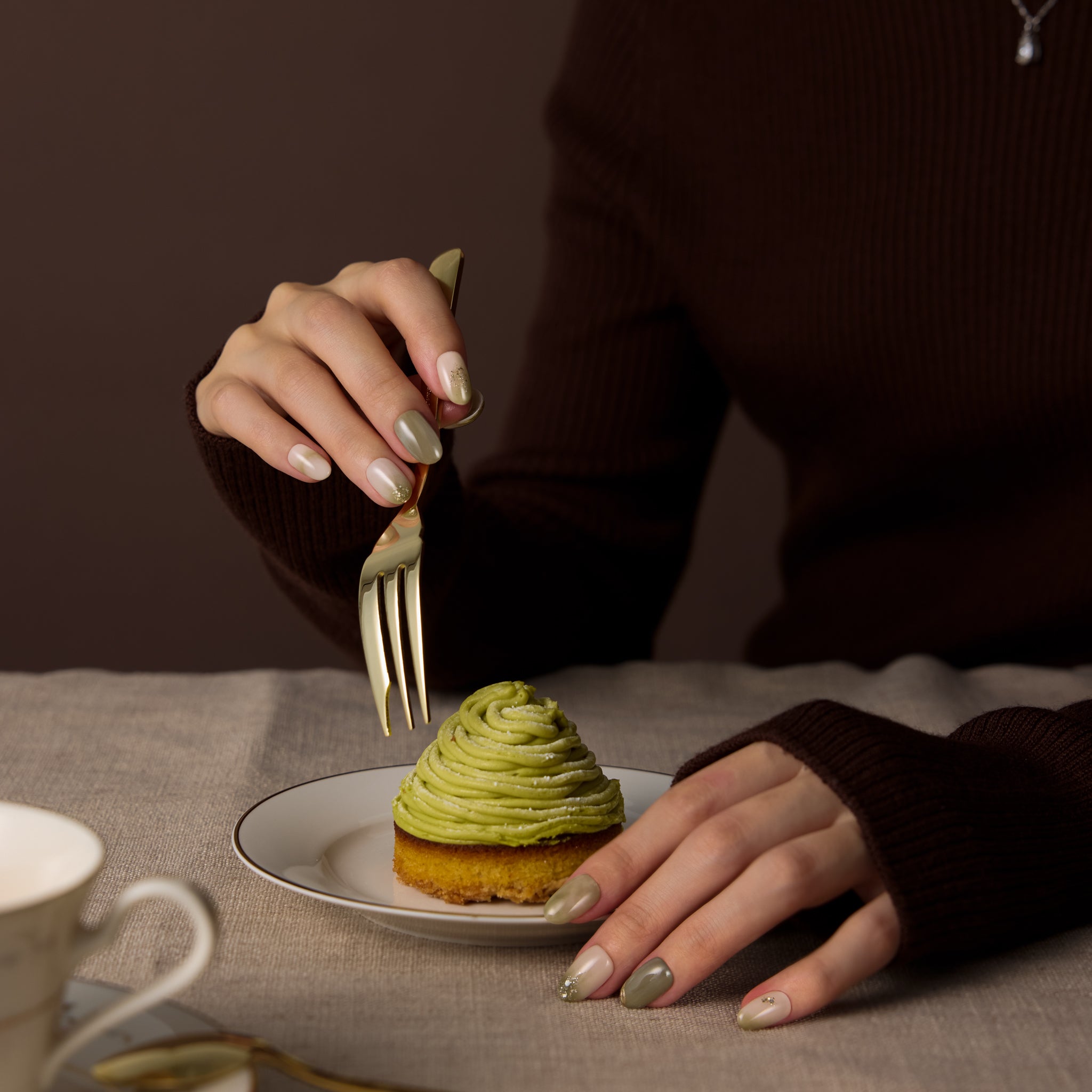 Matcha Latte Glaze
