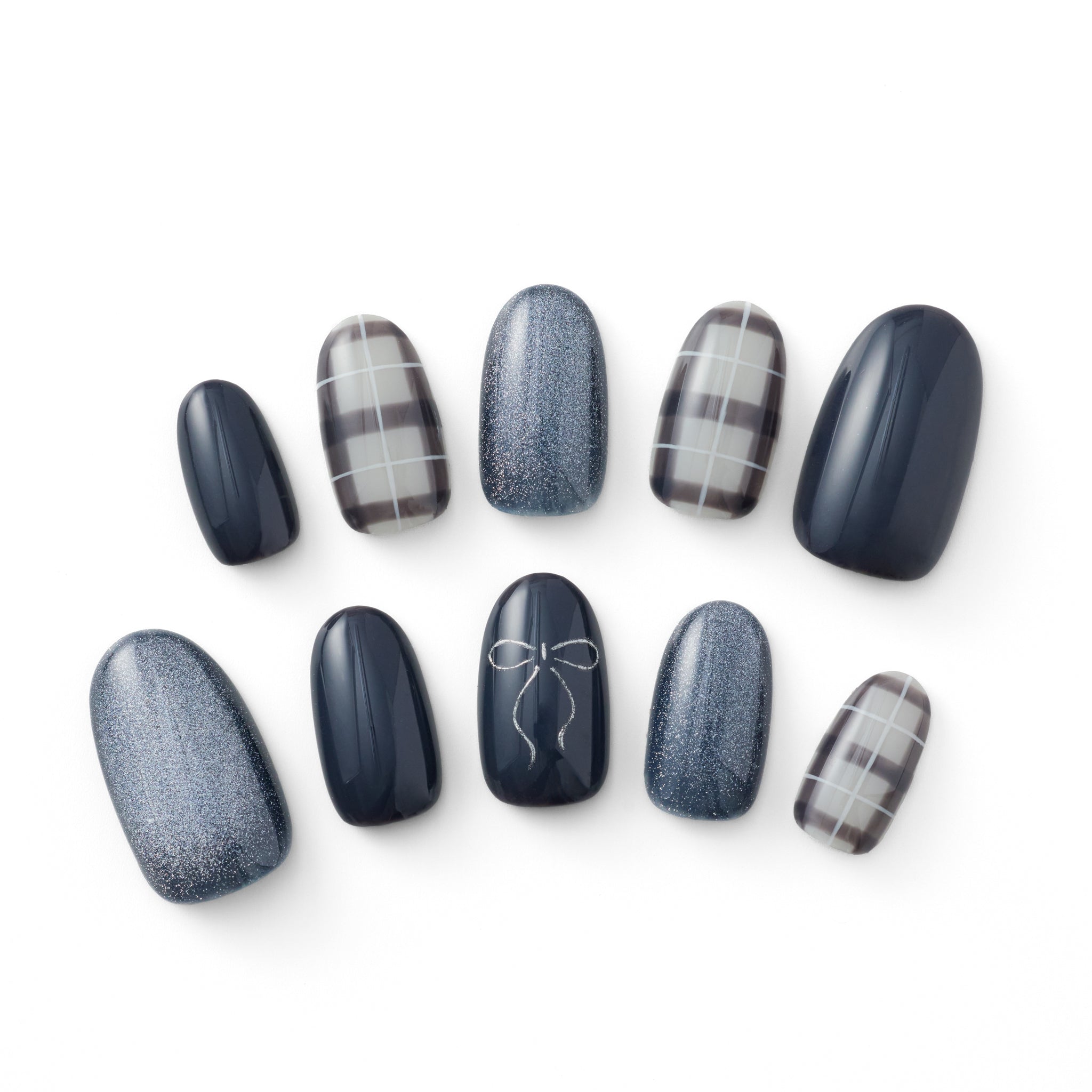 K Navy Tulle Glow