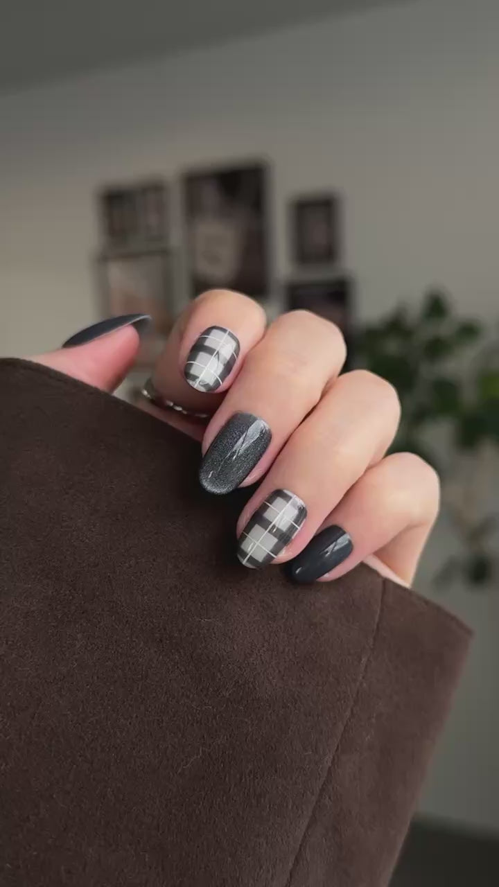 Navy Tulle Glow